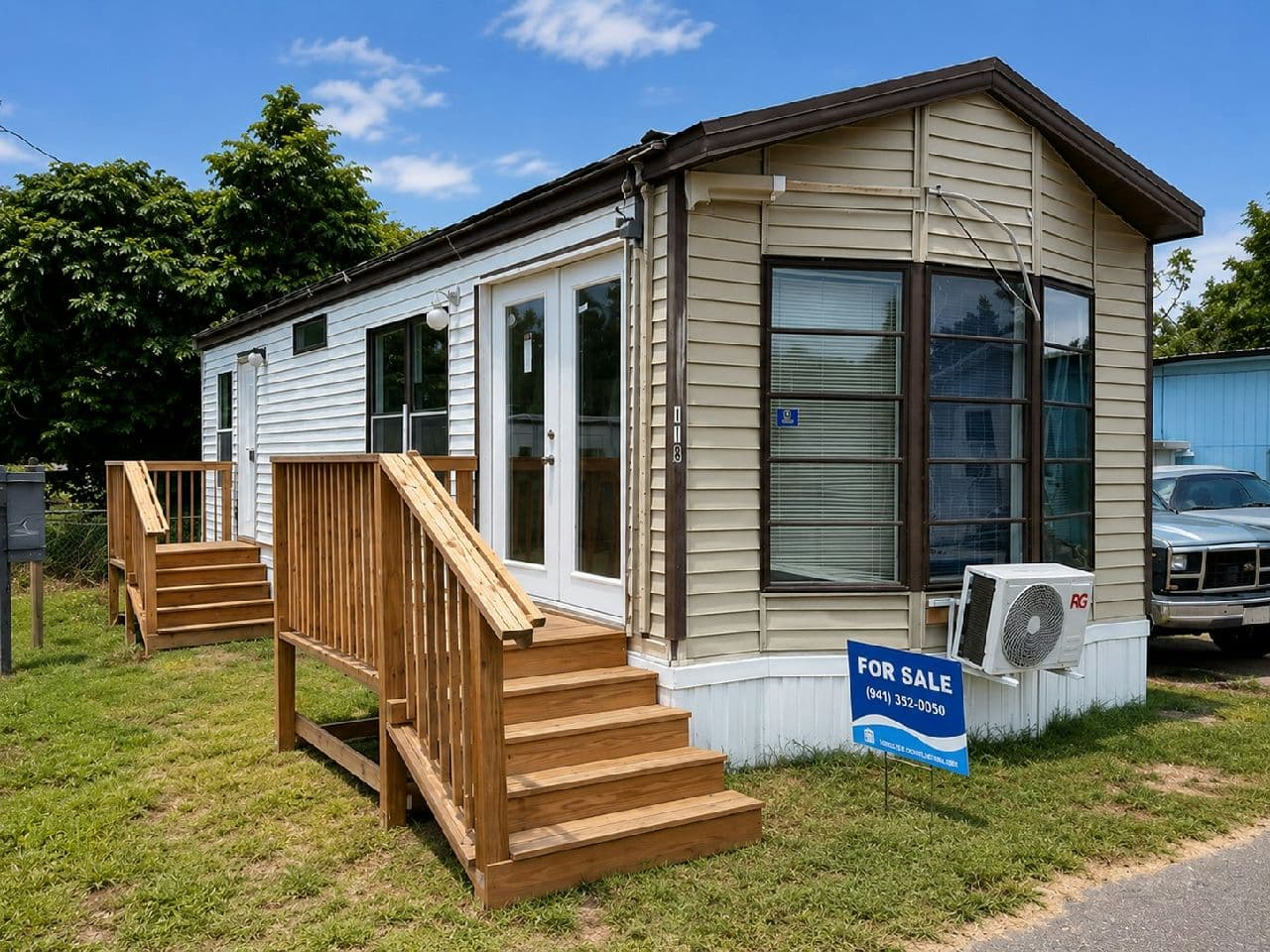 A home currently listed