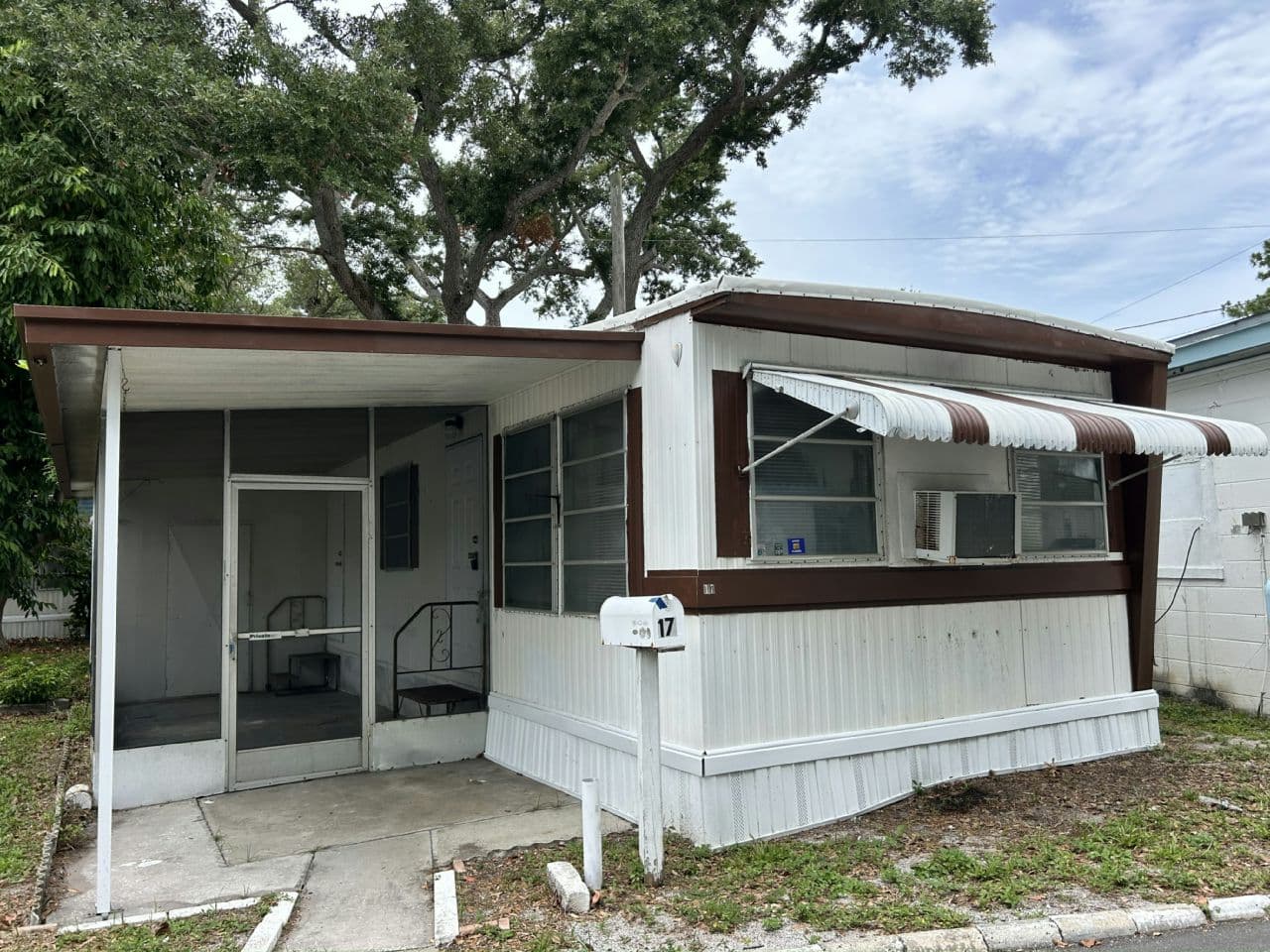 A home currently listed