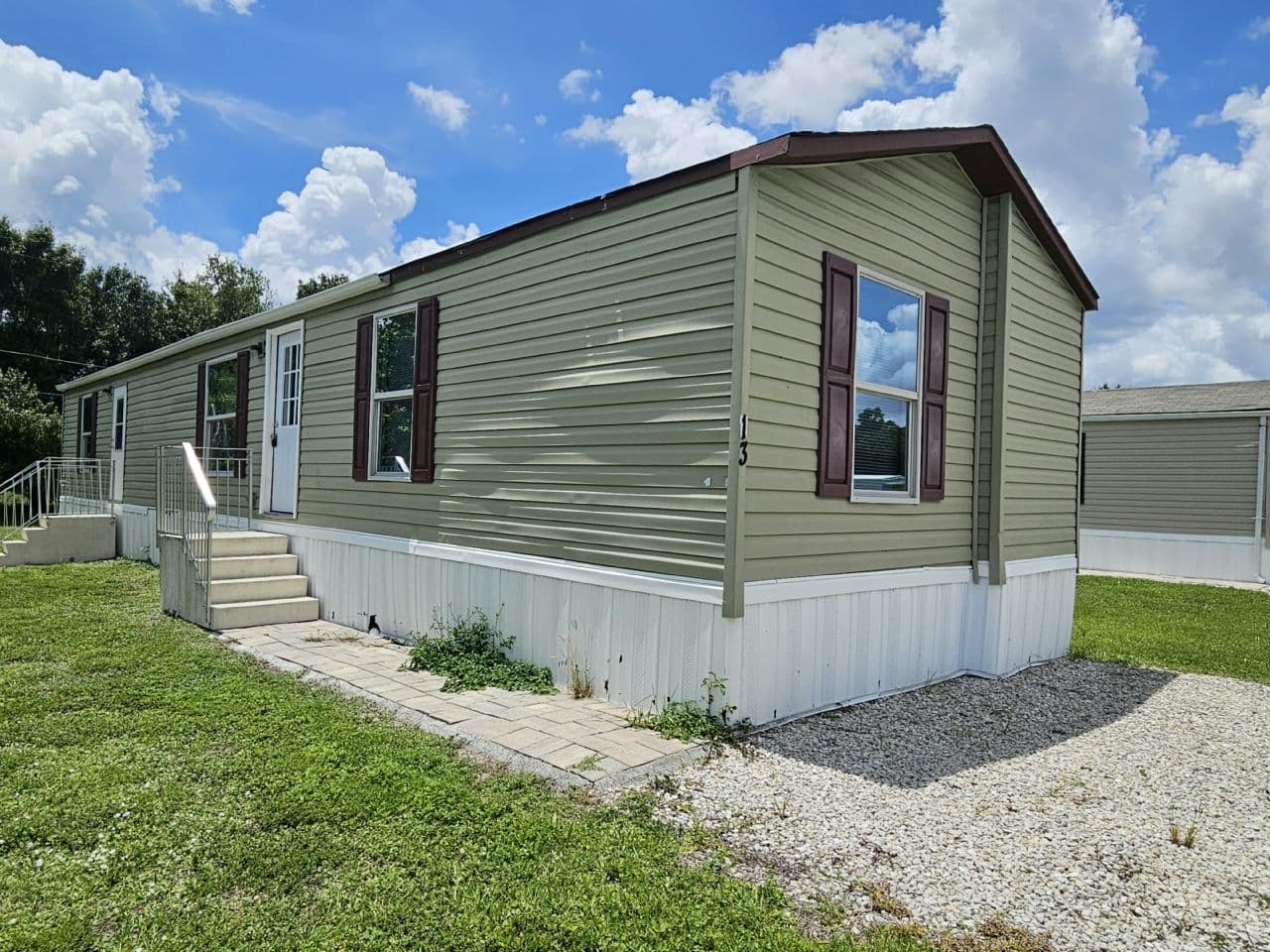 A home currently listed