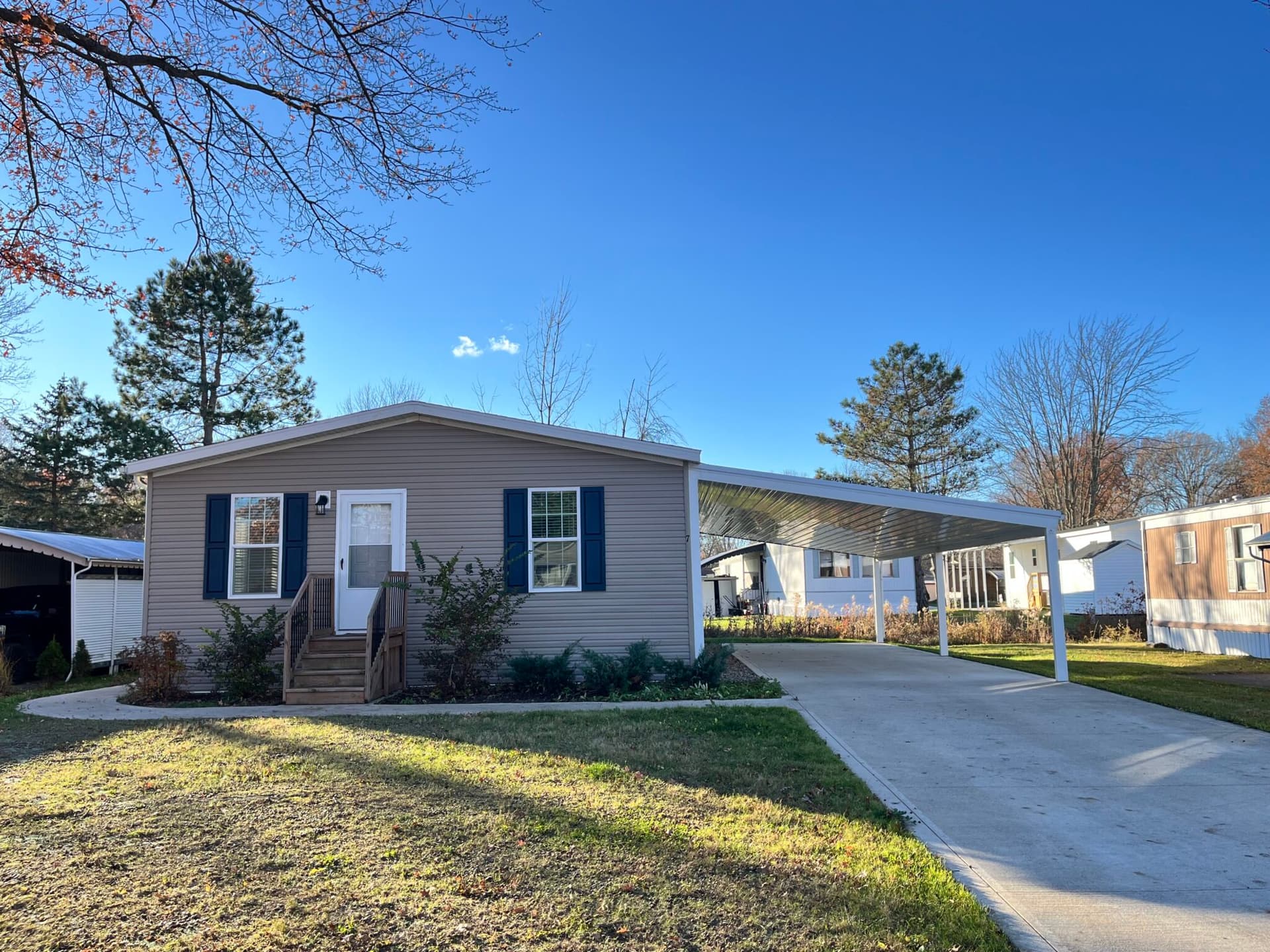 A home currently listed