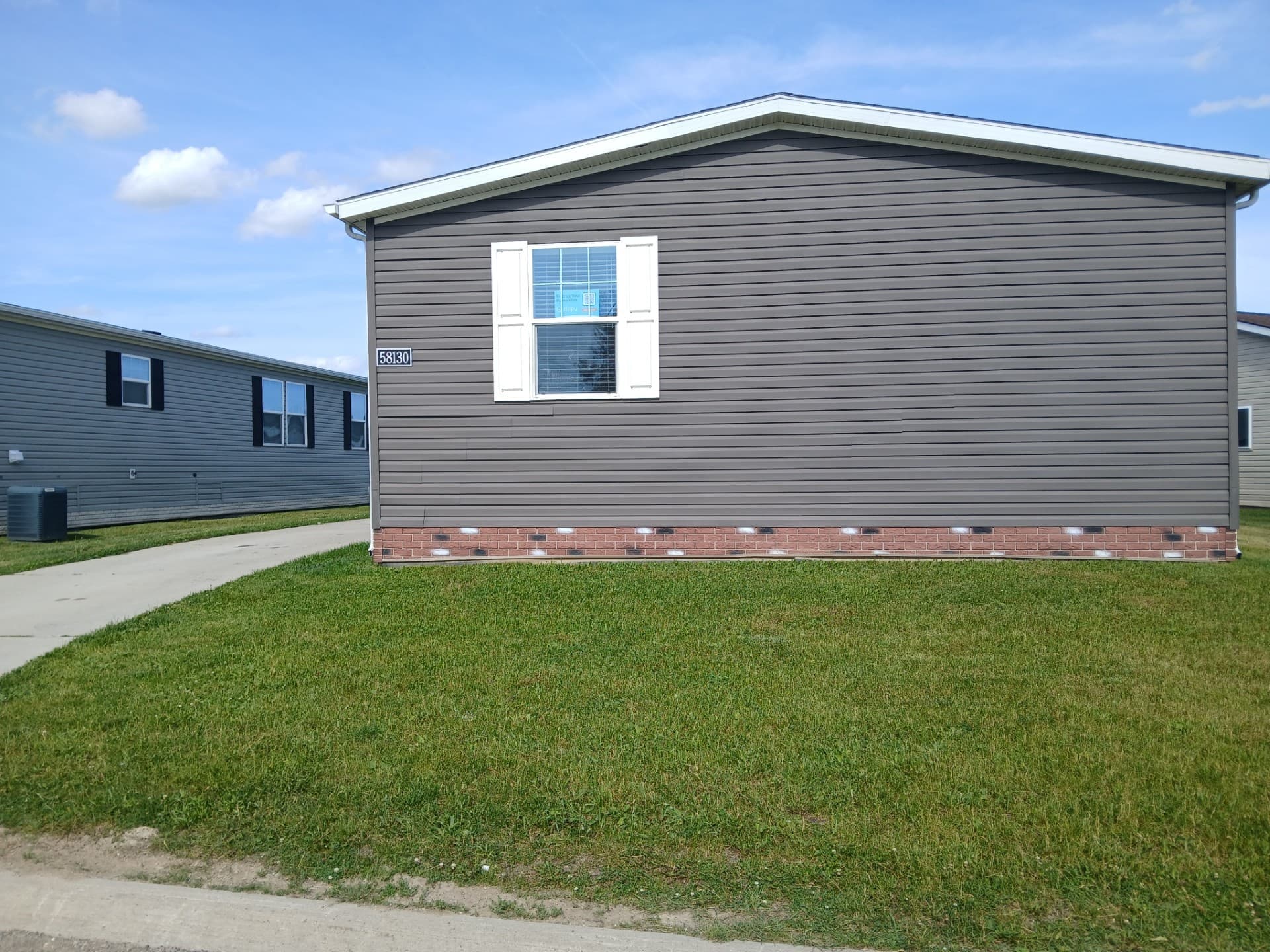 A home currently listed