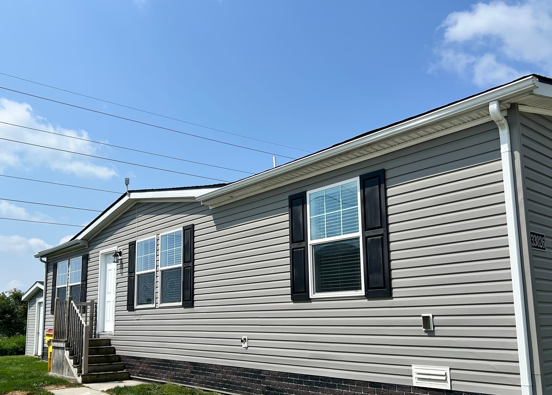A home currently listed