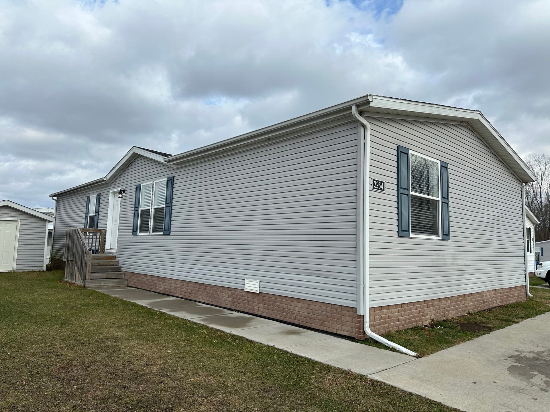 A home currently listed