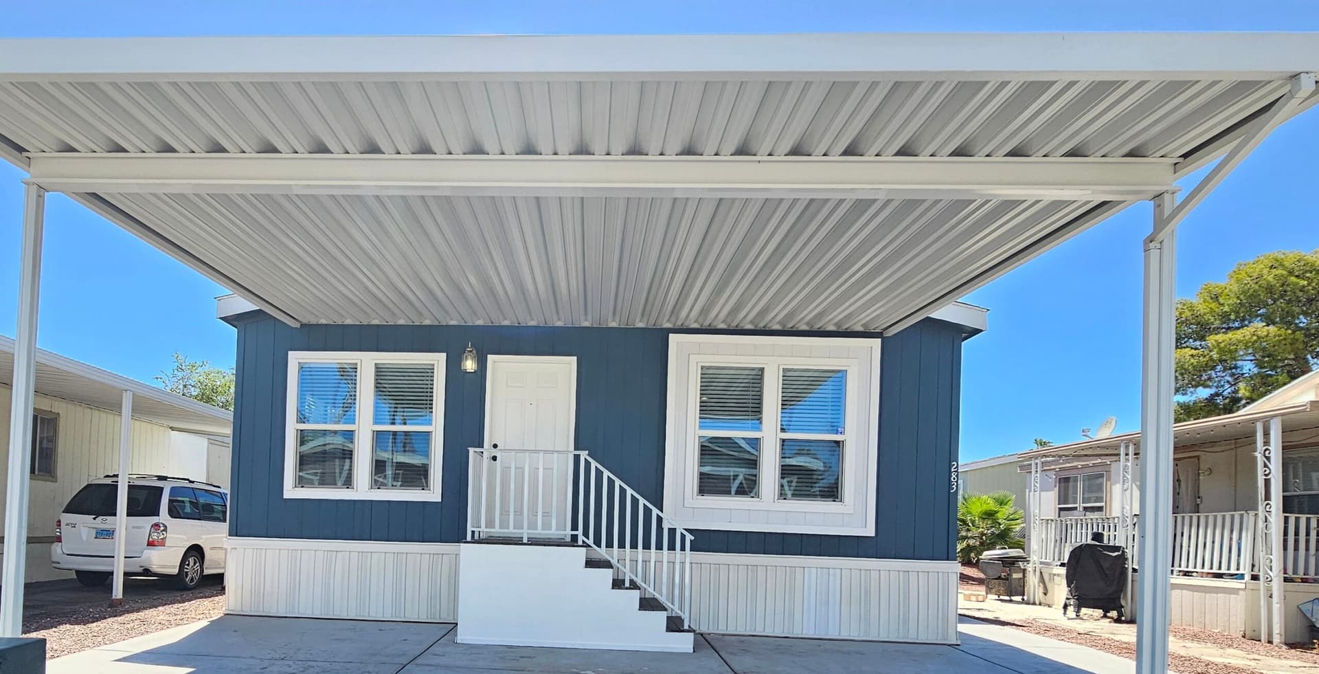 A home currently listed