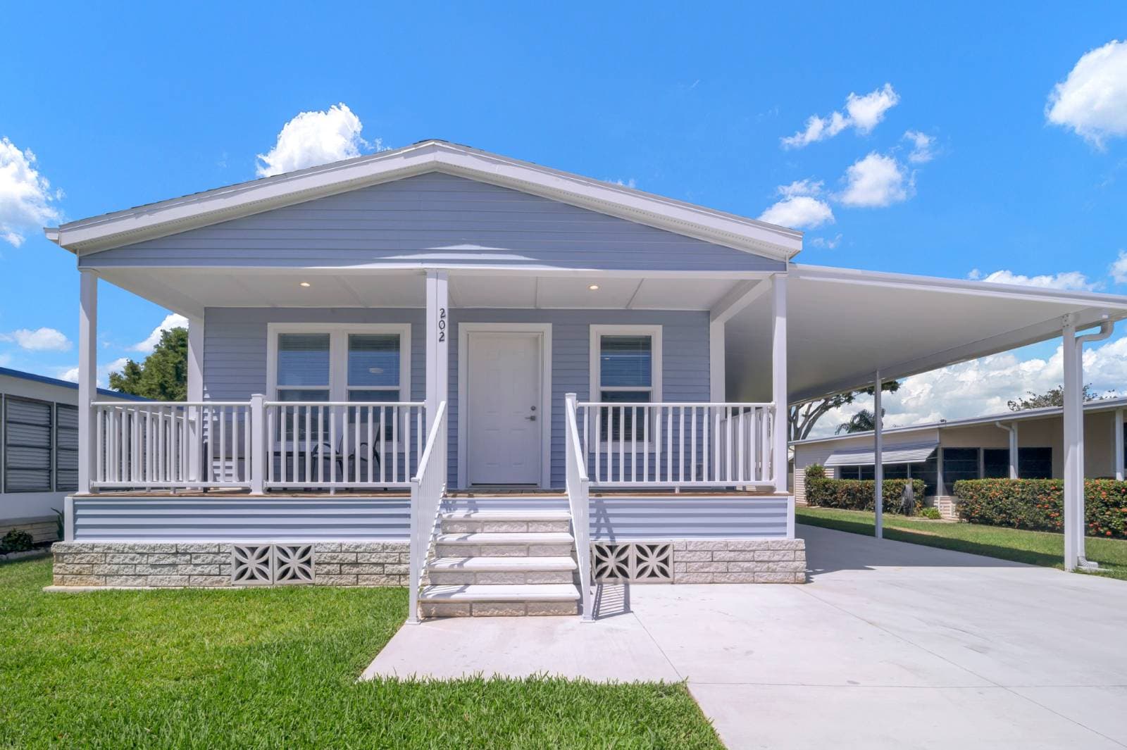 Exterior front