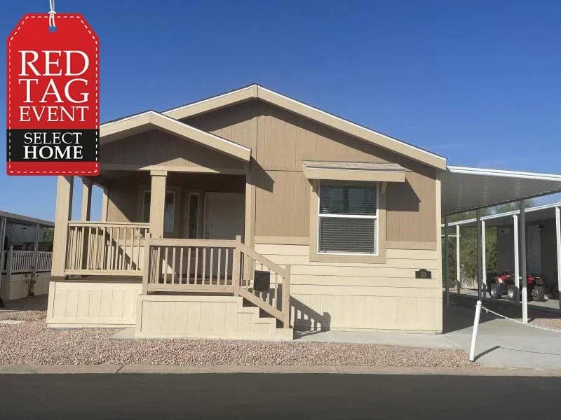 Manufactured home in Mesa, AZ 85207