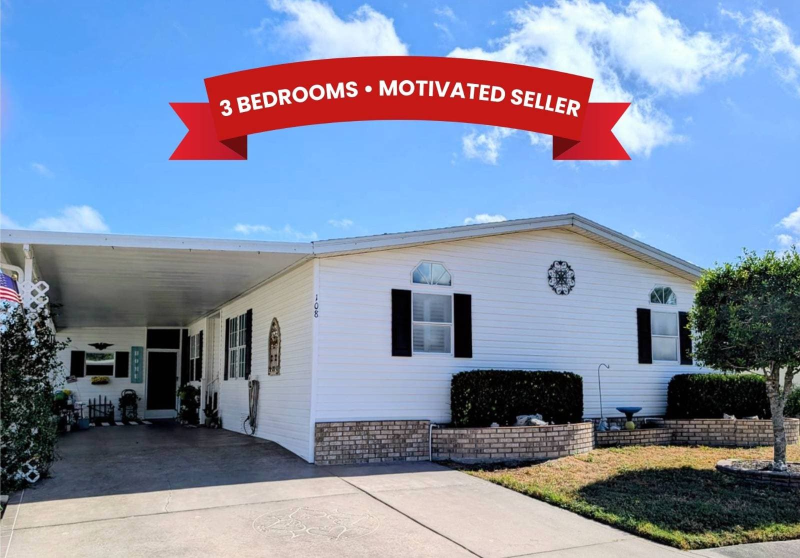 Manufactured home in Parrish, FL 34219