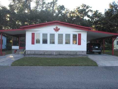 front faces East