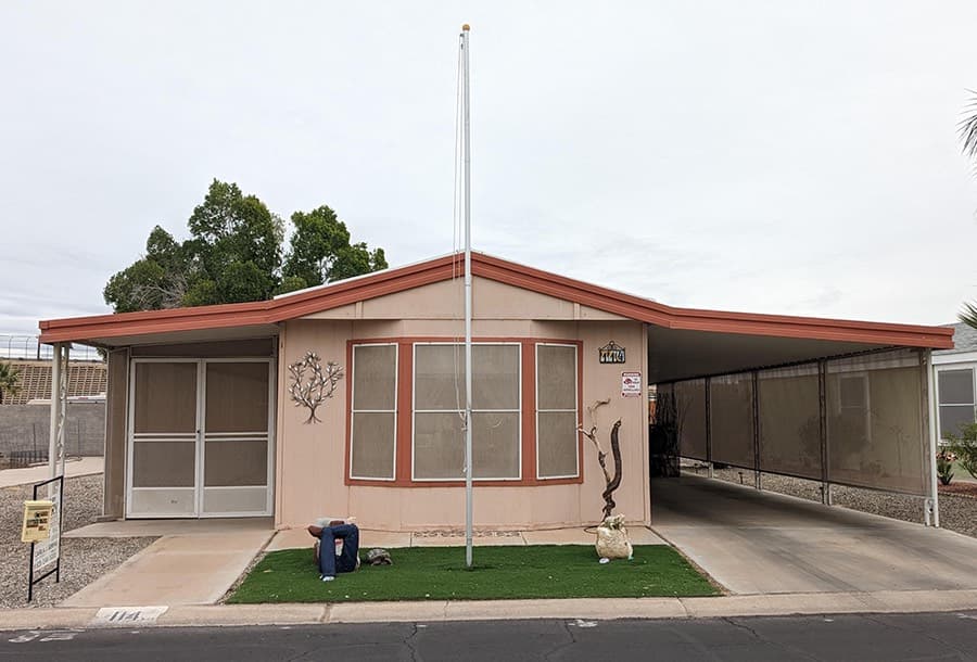 Manufactured home in Yuma, AZ 85365