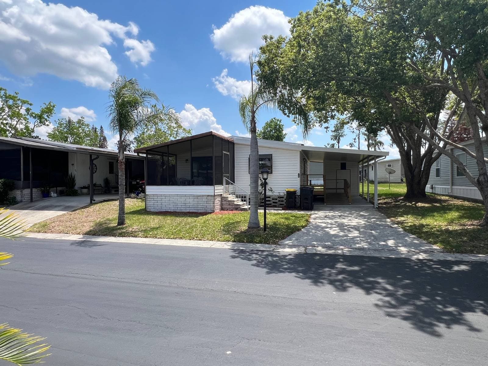 Beautiful partially shaded lot