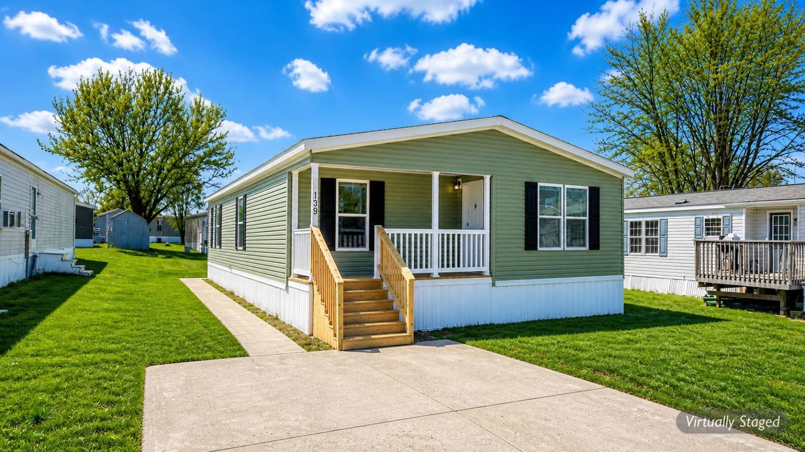 Doublewide with Covered Porch