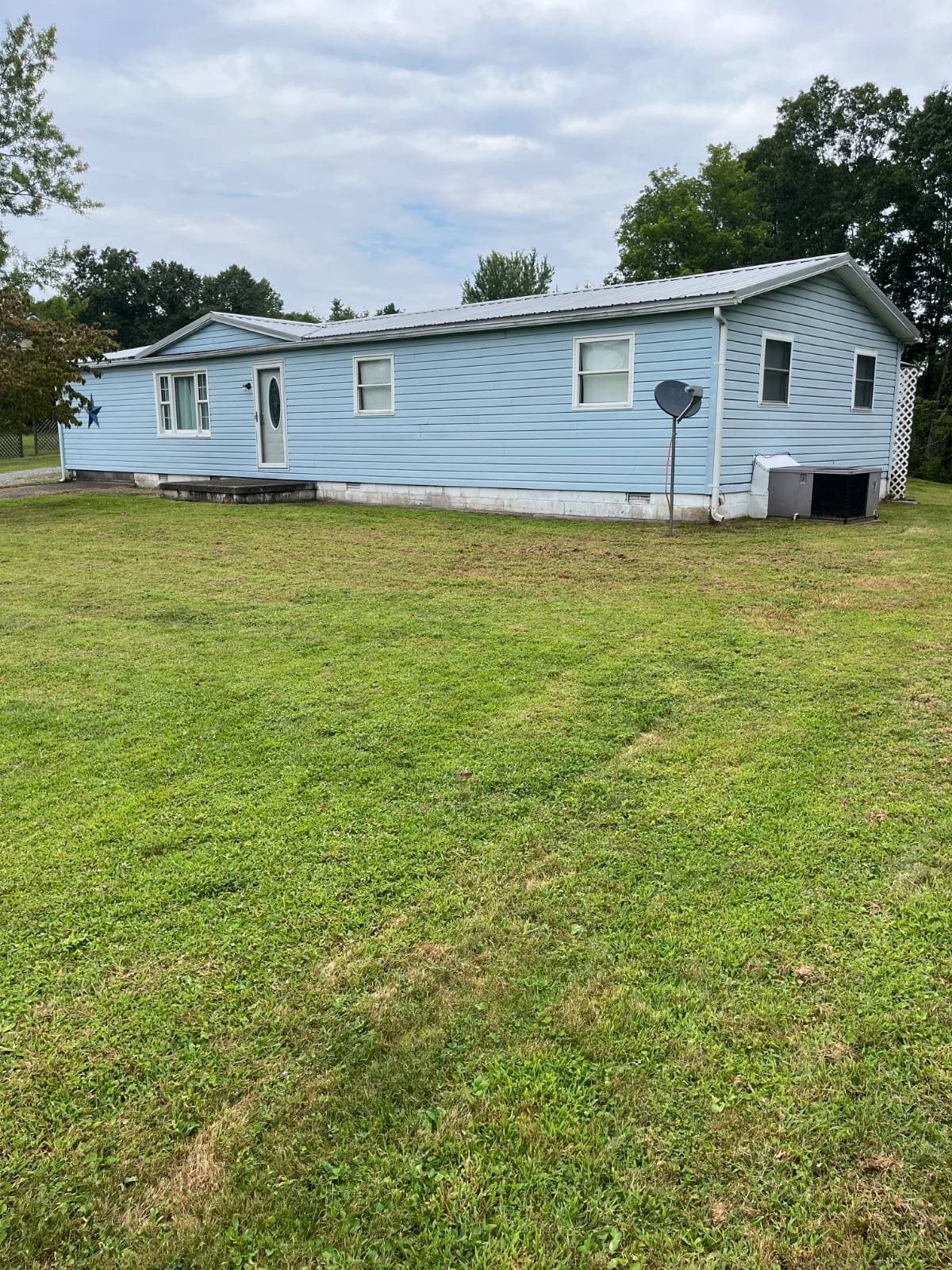 Double-wide on permanent foundation