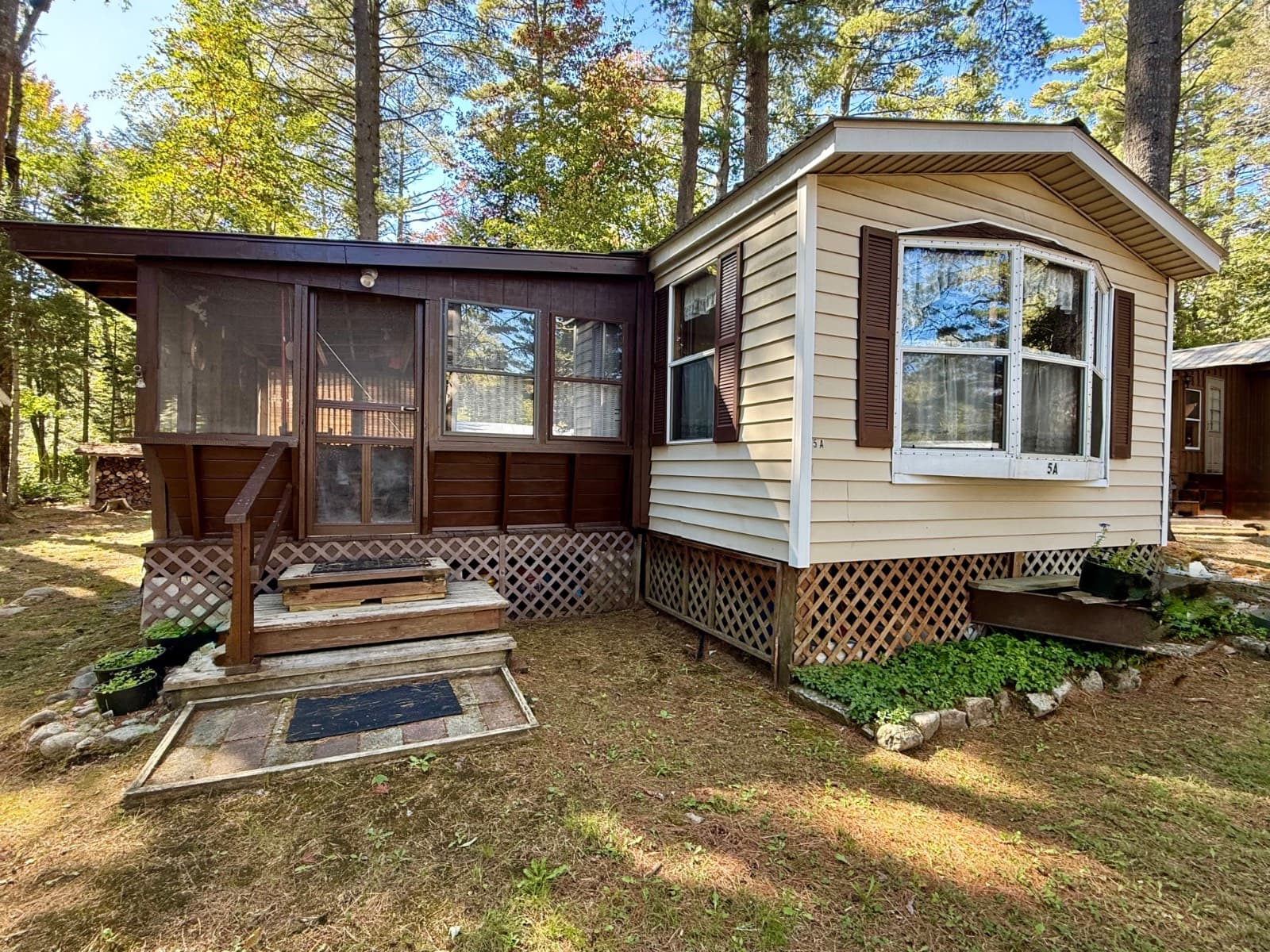 Front of camp