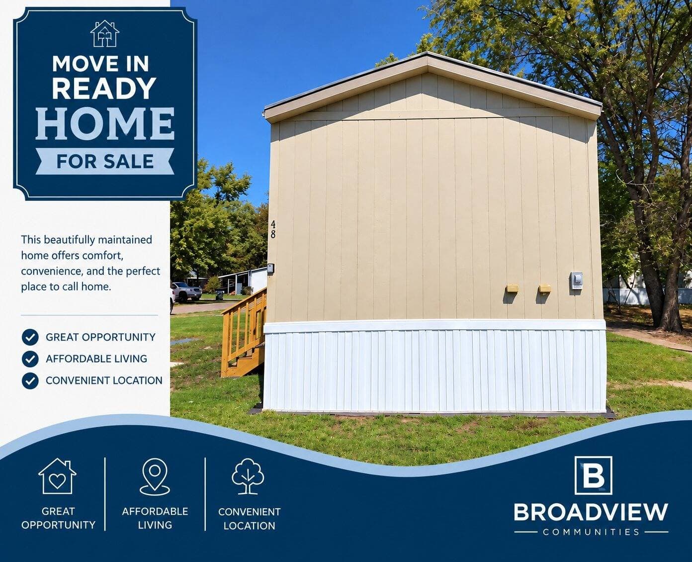 Manufactured home in Goddard, KS 67052