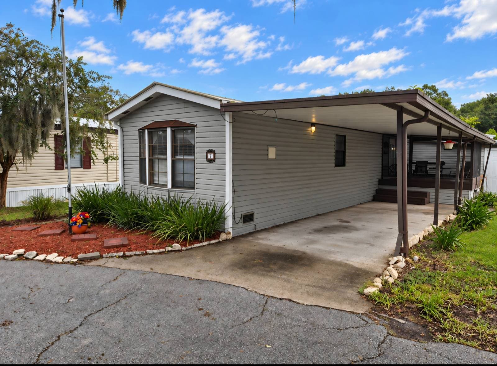 Front Exterior / Carport