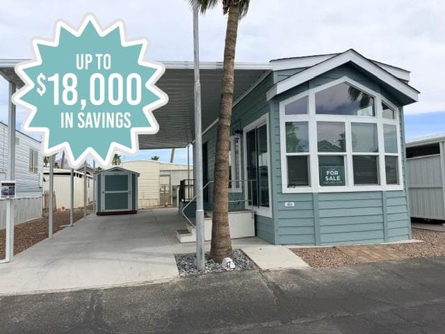 Manufactured home in Apache Junction, AZ 85120