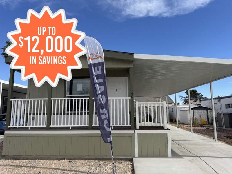 Manufactured home in Las Vegas, NV 89121