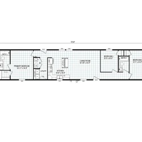 Manufactured home in New Castle, IN 47362